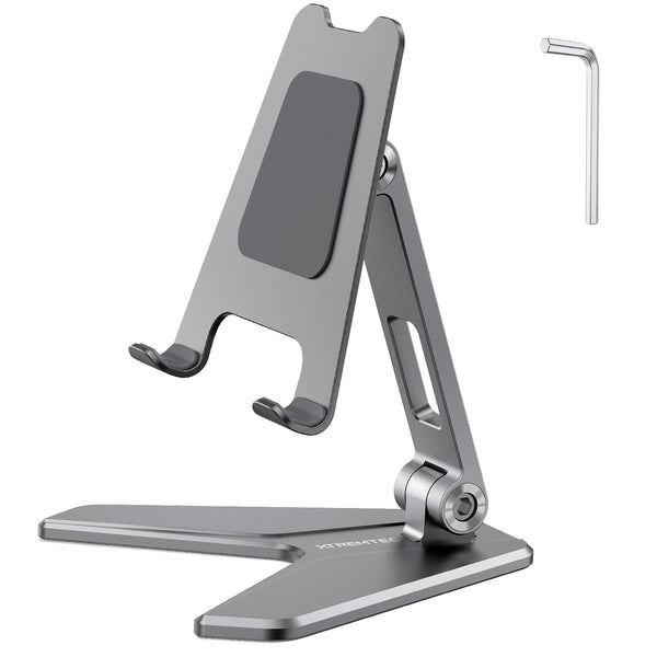 XTREMTEC Cell Phone Holder Adjustable,Compatible with tablets(4-13 inch)