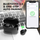 XTREMTEC XT100 Wireless Bluetooth Earbuds for iPhone/Android with Mic Waterproof
