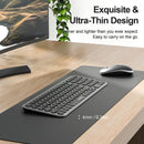 XTREMTEC K101 2.4G Ultra Thin Quiet Wireless Keyboard and Mouse and XT100 Wireless Bluetooth Earbuds Combo