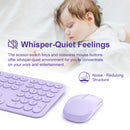 MOBIFICE XT-K102 2.4G Ultra Thin Quiet Wireless Keyboard and Mouse Combo