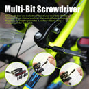 HAPILI Bicycle Multi Tool - 25 in 1 Bike Tools - Reliable, Compact & 195g Lightweight Repair Kit for Road and Mountain Bikes - Strong Stainless Steel Bike Tools