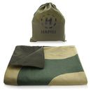 HAPILI Beach Blanket (Military Green) 78"x 56" Picnic Blankets, Camping Blanket, Picnic Mat for Travel, Outdoor Use, Waterproof & Sandproof