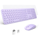 MOBIFICE XT-K102 2.4G Ultra Thin Quiet Wireless Keyboard and Mouse Combo