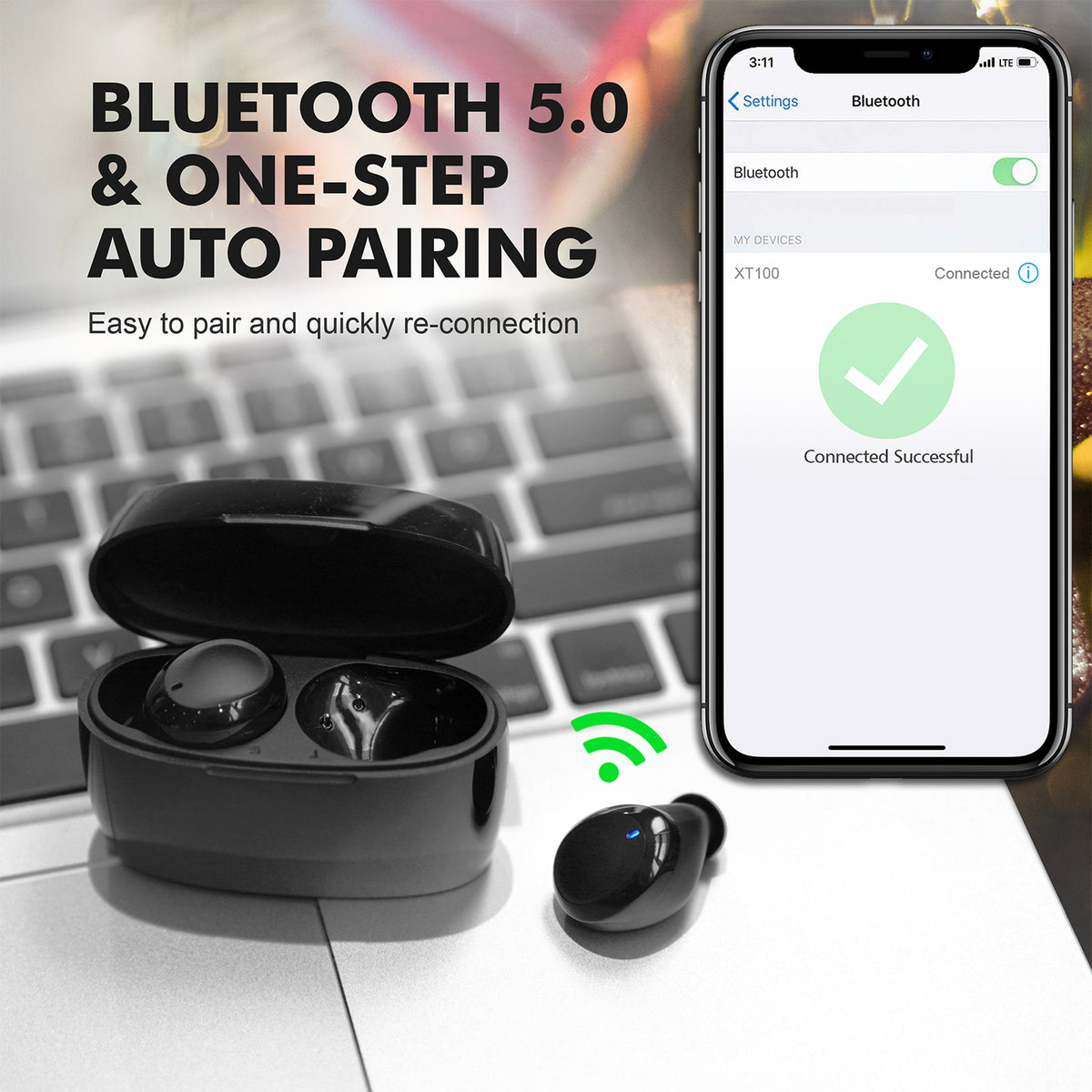 Iphone How To Connect Jbl Bluetooth Earphone How To Pair Bluetooth