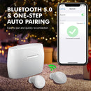 XTREMTEC XT100 Wireless Bluetooth Earbuds for iPhone/Android with Mic Waterproof