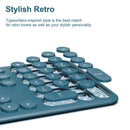 MOBIFICE XT-K102 2.4G Ultra Thin Quiet Wireless Keyboard and Mouse Combo