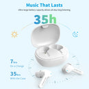 XTREMTEC XT300 Wireless Bluetooth Earbuds, ANC & ENC Noise Canceling,with Wireless Charging Case