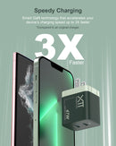 XTREMTEC XT200 Wireless Bluetooth Earbuds and 47W GaN Dual-Port Fast Charger Combo(Green)