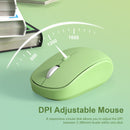 XTREMTEC K303M Cute Round Keycaps Wireless Keyboard and Mouse Combo