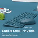 XTREMTEC XT-K102 2.4G Ultra Thin Quiet Wireless Keyboard and Mouse Combo