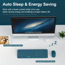 XTREMTEC XT-K102 2.4G Ultra Thin Quiet Wireless Keyboard and Mouse and 47W GaN Mini Fast Charger Combo