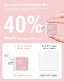 XTREMTEC K101A 2.4G Ultra Thin Quiet Wireless Keyboard and Mouse and 47W GaN Mini Fast Charger Combo(Pink)