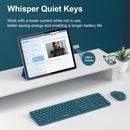 XTREMTEC XT-K102 2.4G Ultra Thin Quiet Wireless Keyboard and Mouse Combo