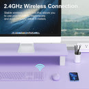 MOBIFICE XT-K102 2.4G Ultra Thin Quiet Wireless Keyboard and Mouse Combo