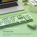 XTREMTEC K303M Cute Round Keycaps Wireless Keyboard and Mouse Combo