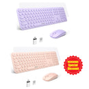 XTREMTEC XT-K102 2.4G Ultra Thin Quiet Wireless Keyboard and Mouse Combo