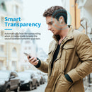 XTREMTEC XT300 Wireless Bluetooth Earbuds, ANC & ENC Noise Canceling,with Wireless Charging Case