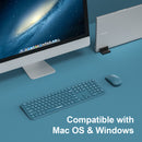 XTREMTEC XT-K102 2.4G Ultra Thin Quiet Wireless Keyboard and Mouse Combo