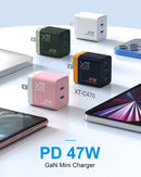 XTREMTEC XT300 Wireless Bluetooth Earbuds and 47W GaN Dual-Port Fast Charger Combo