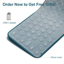 MOBIFICE XT-K102 2.4G Ultra Thin Quiet Wireless Keyboard and Mouse Combo