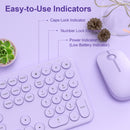 MOBIFICE XT-K102 2.4G Ultra Thin Quiet Wireless Keyboard and Mouse Combo