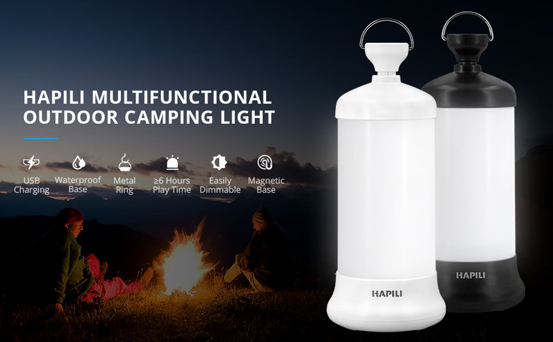 Led Camping Lantern Rechargeable, 3-in-1 Multifunctional Combo Camping