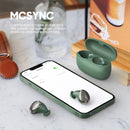 XTREMTEC XT200 Wireless Bluetooth Earbuds and 47W GaN Dual-Port Fast Charger Combo(Green)